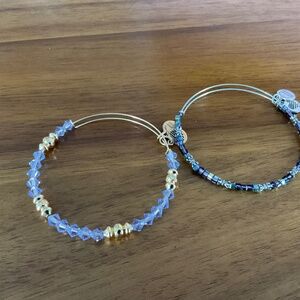 Alex and Ani stone bracelets